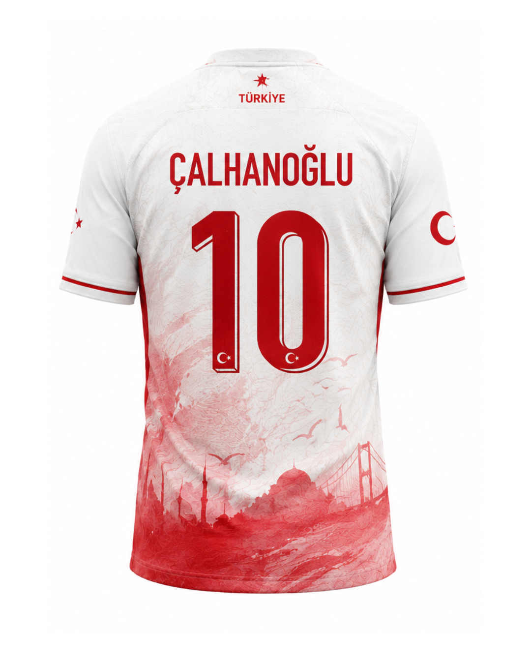 Maillot Turquie collector vue arrière