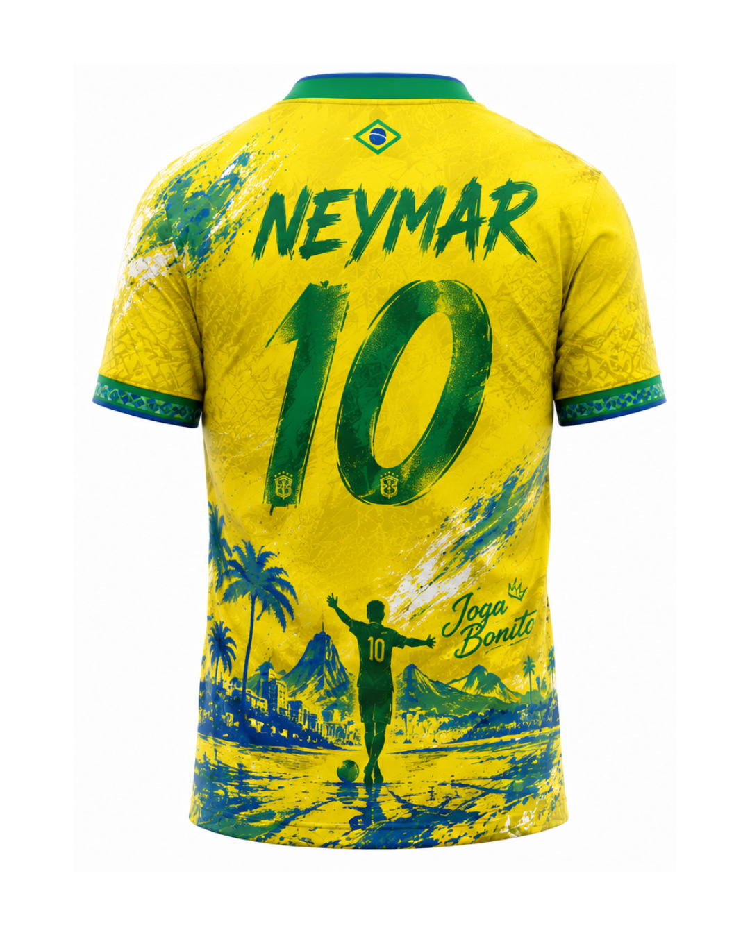 Maillot Brésil collector vue arrière