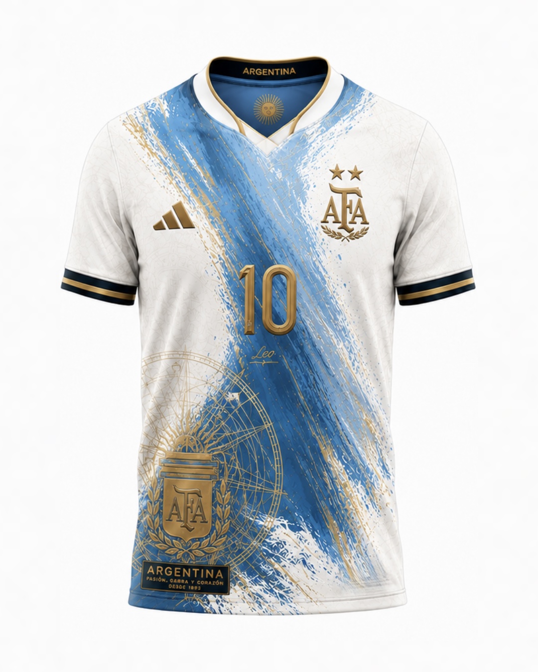 Maillot Argentine collector vue avant