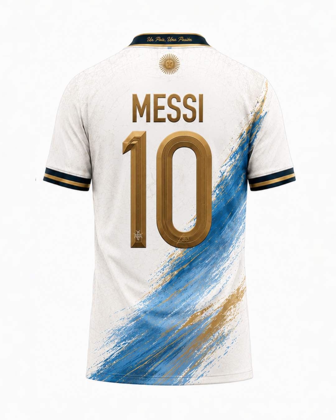 Maillot Argentine collector vue arrière