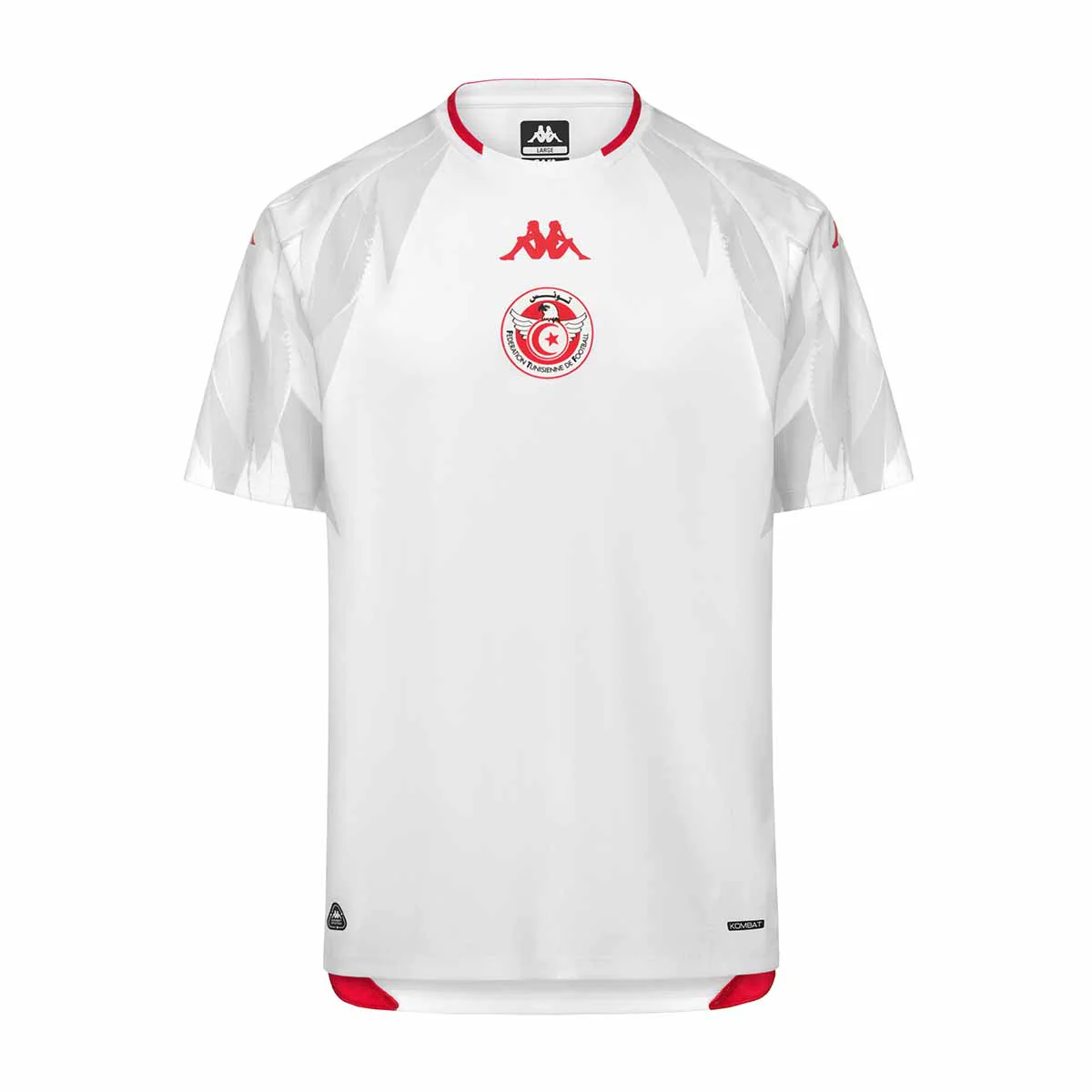 Maillot Tunisie domicile vue avant