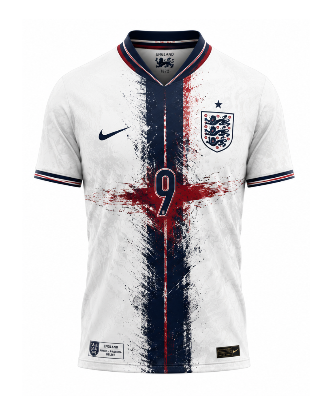 Maillot Angleterre collector vue avant