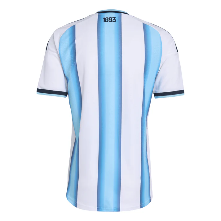 Maillot Argentine domicile vue arrière